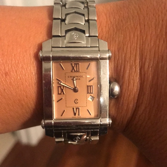 Charriol Silver Colvmbvs Large Watch - Picture 2 of 4